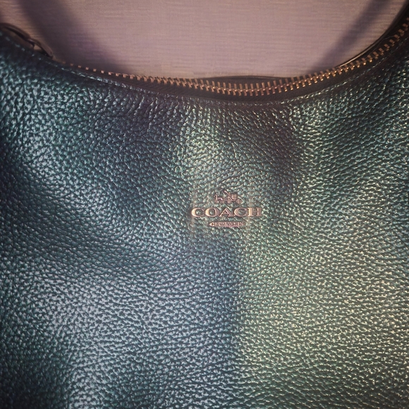 Rare Coach Hologram Leather Harley Hobo (The "Mermaid" Bag) - Picture 5 of 12